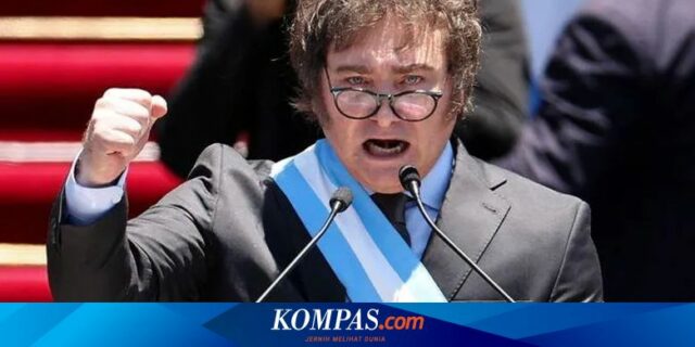 Plus Minus Politik Gergaji Anggaran Javier Milei Halaman all - Kompas.com
