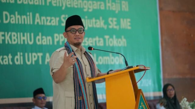 Wakil Kepala Badan Penyelenggara Haji, Dahnil Anzar Simanjuntak