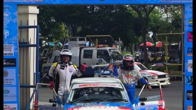 Tjandra dari Masesolo Racing Team Tempati Podium Keempat di Kejurnas Sprint Rally Bandung 2025