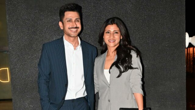 Rumoured couple Konkona Sensharma and Amol Parashar make first public appearance together, see pic