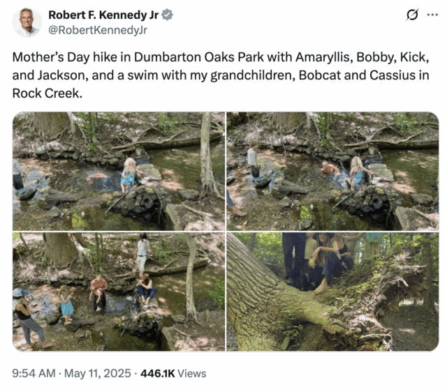 RFK Jr. is not only full of crap—he's also swimming in it