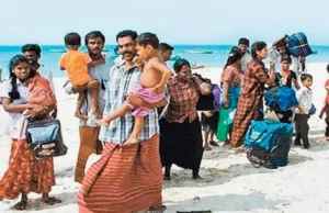 Refugiados arrestados a regreso a Sri Lanka Refugee arrested on return to Sri Lanka