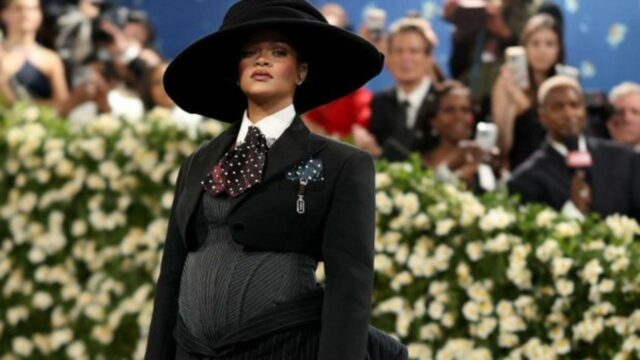 Met Gala 2025: Rihanna and A$AP Rocky to welcome third child, pop star flaunts baby bump on the blue carpet