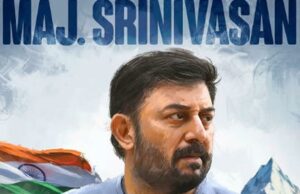 Arvind Swami se une al director de Anupam Kher ‘Tanvi the Great’ Anupam Kher introduces Arvind Swami as Major Srinivasan in 'Tanvi The Great', check poster