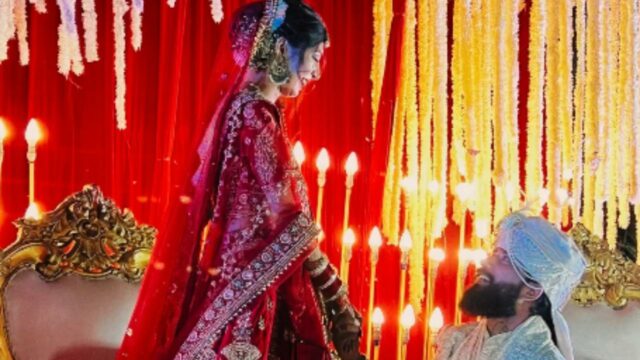 YouTuber Anurag Dobhal ties the knot with longtime girlfriend Ritika; Ayesha Khan shares first pic