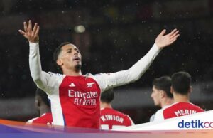 Saliba atacado por Madrid, Arteta: está feliz en el Arsenal Saliba Diincar Madrid, Arteta: Dia Bahagia di Arsenal