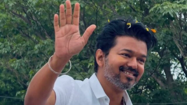 Thalapathy Vijay's security guard points gun at fan who got too close to actor, watch video