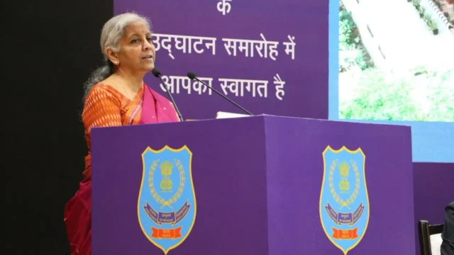 Finance Minister Nirmala Sitharaman inaugurates new DRI headquarters in Delhi
