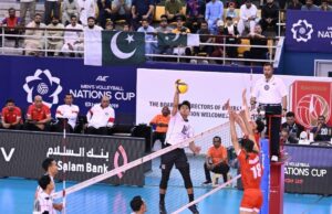 El equipo nacional de voleibol masculino indonesio falló en las semifinales de la Copa de las Naciones AVC después de ser derrotado por Pakistán El equipo nacional de voleibol masculino indonesio falló en las semifinales de la Copa de las Naciones AVC después de ser derrotado por Pakistán