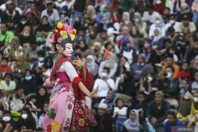 3.203 visitantes a Padati Setu Babakan South Yakarta durante las largas vacaciones de Eid al -Adha

