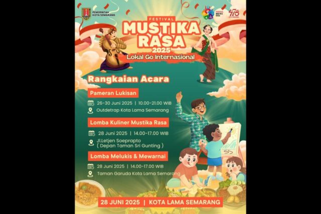 El festival Mustika Rasa se celebró en la antigua área de la ciudad de Bung Karno

