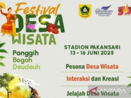 Festival Desa Wisata 2025 meriahkan Hari Jadi ke-543 Bogor - ANTARA News Megapolitan