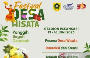 El Festival de la Villa del Turismo de 2025 animó el 543 aniversario de Bogor Festival Desa Wisata 2025 meriahkan Hari Jadi ke-543 Bogor - ANTARA News Megapolitan