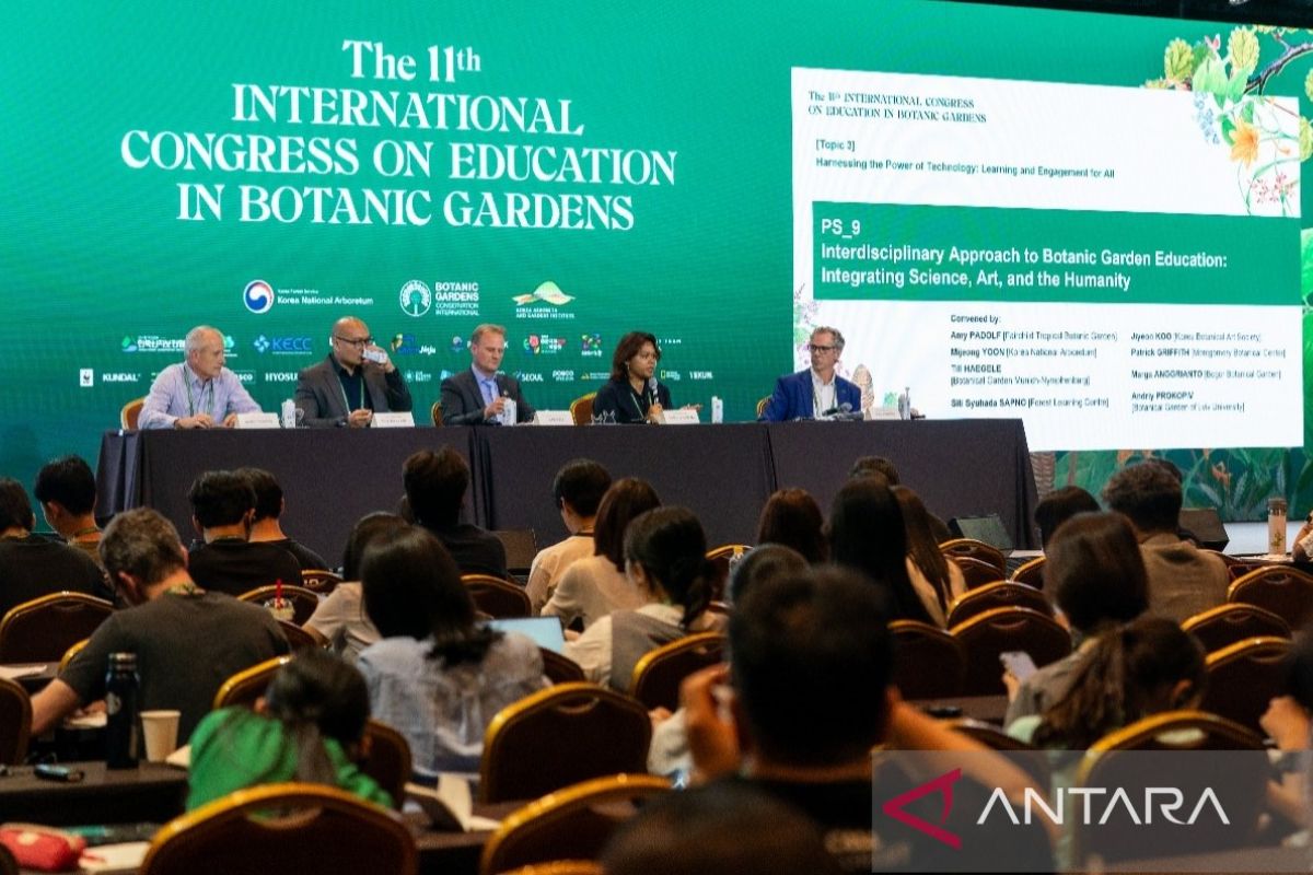PT MNR representa a Indonesia en el Congreso Internacional del Jardín Botánico en Corea del Sur


