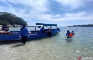 BPBD Babel moviliza al equipo de reacción rápida en el objeto de turismo de playa BPBD Babel moviliza al equipo de reacción rápida en el objeto de turismo de playa