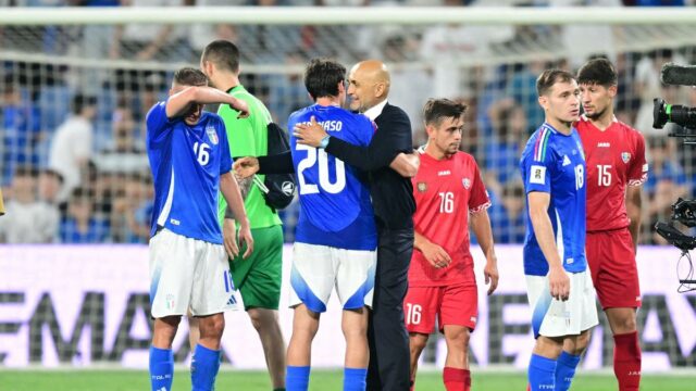 FIFA World Cup 2026 Calificadores: Italia vence a Moldavia para dar despedida a Spalletti Spalletti ganador

