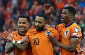 Depay se convierte en un goleador más alto conjunto para los Países Bajos, anotó dos veces en la victoria 8-0 contra Malta Depay se convierte en un goleador más alto conjunto para los Países Bajos, anotó dos veces en la victoria 8-0 contra Malta