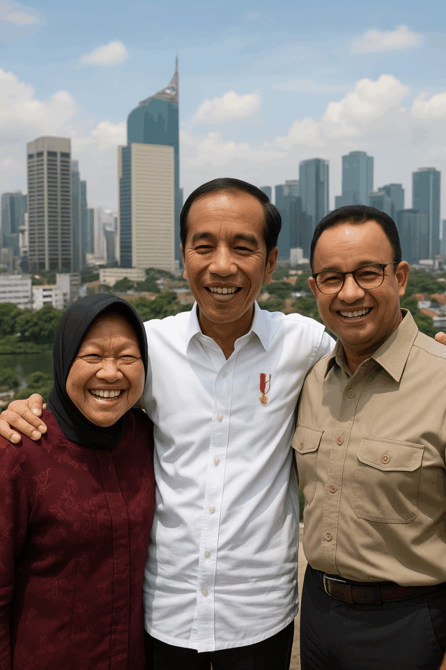 Mimetría política: de anies, Jokowi, a Risma

