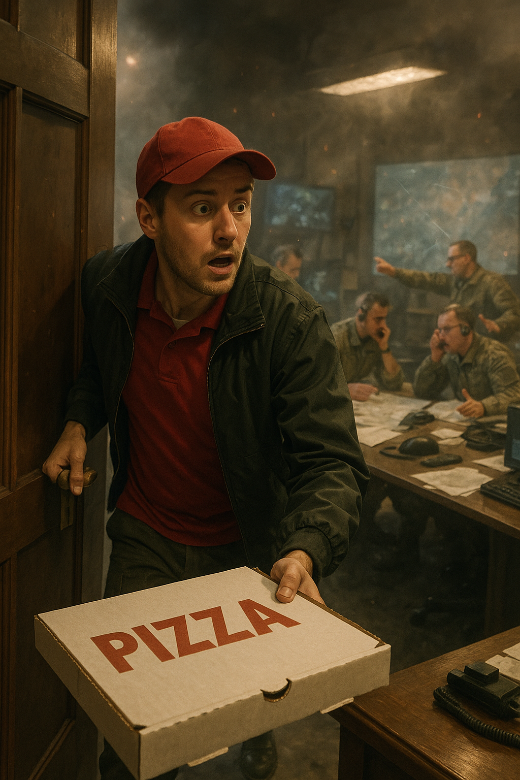 ¿Orden de pizza de predicción de conflictos israelí-iran? 

