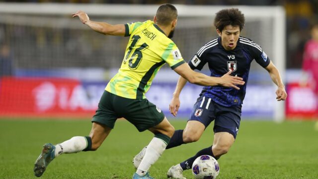Clasificatorios de la Copa Mundial de la FIFA 2026: el final de Japón Moriyasu llora de la racha invicta después de la derrota de 0-1 ante Australia

