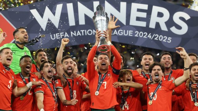 Portugal gana el título de la Liga de la Segunda Naciones después del éxito del tiroteo sobre España

