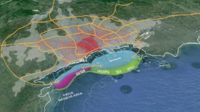El gobierno puede mantener a los holandeses para construir un muro marítimo gigante, Anindya Bakrie: son expertos

