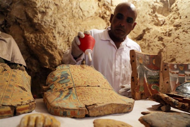 En Fotos: Descubrimiento arqueológico en Luxor de Egipto rico en herencia

