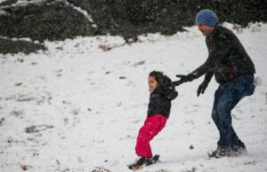 La primera nevada esta temporada llega a Nueva York La primera nevada esta temporada llega a Nueva York