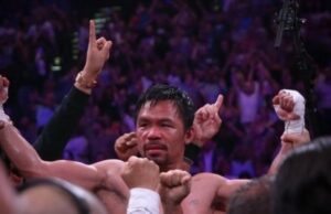 Pacquiao Oficial Comport, Face Barrios para el título de WBC Welterweigh Pacquiao Oficial Comport, Face Barrios para el título de WBC Welterweigh