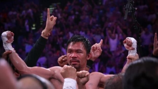 Pacquiao Oficial Comport, Face Barrios para el título de WBC Welterweigh

