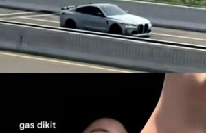 ¡Haz una sacudida la cabeza! Esta es la velocidad del BMW M4 que está decidido a luchar rápidamente contra Whoosh en el camino de peaje MBZ Bikin Geleng Kepala! Ini Kecepatan BMW M4 yang Nekat Adu Cepat Lawan Whoosh di Tol MBZ