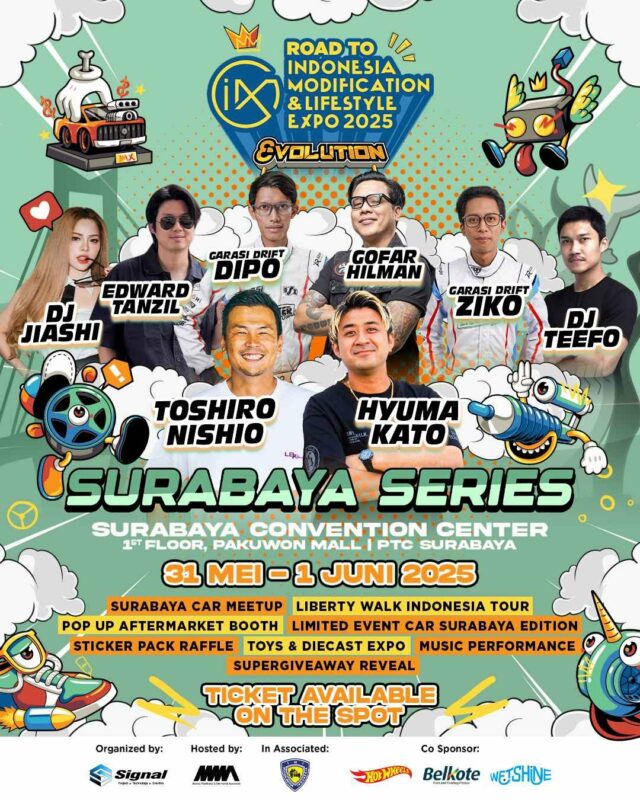 IMX 2025 Surabaya Besok Dimulai: Ini Pesta Otomotif & Lifestyle yang Ditunggu!