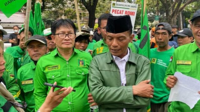 Datangi Markas DPP, Kader PPP Minta Rommy Dipecat: Begitu Mudahnya Dia Menghina DPC