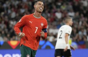5 Datos interesantes del equipo nacional de Portugal Translucente de la UEFA Nations League 2024/25 Kapten Timnas Portugal, Cristiano Ronaldo
