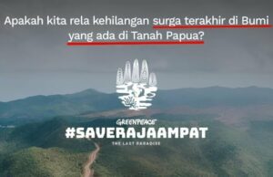 WAMENPAR: Le pedimos a Raja Ampat que sea vigilada y no dañada Wamenpar: Kami Mohon Raja Ampat Dijaga dan Tidak Dirusak