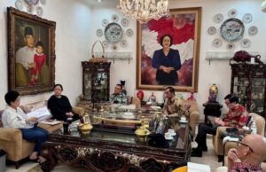 El momento de Dasco conoció a Megawati, dando consejos al gobierno de Prabowo Momen Dasco Bertemu Megawati, Beri Wejangan untuk Pemerintahan Prabowo