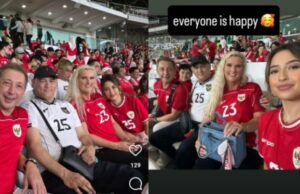 Jennifer Coppen apoya al equipo nacional en GBK, muy familiarizado con la familia de Justin Hubner Jennifer Coppen Dukung Timnas di GBK, Akrab Banget Sama Keluarga Justin Hubner