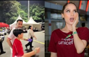 ¡Apoyo total para el equipo nacional! Raffi Ahmad y Cinta Laura: «¡Fútbol unificando a la nación, Indonesia nuestra alma!» Dukungan Penuh untuk Timnas! Raffi Ahmad & Cinta Laura: "Sepak Bola Pemersatu Bangsa, Indonesia Jiwa Kita!"