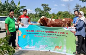 Una vez que Mekel bajó directamente al sacrificio, esto se encuentra en Yakarta Once Mekel Turun Langsung Salurkan Kurban, Ini Lokasinya di Jakarta