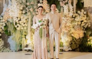 Amanda Rawles y Adriel Susanteo celebraron una recepción de bodas de lujo en Yakarta Amanda Rawles y Adriel Susanteo celebraron una recepción de bodas de lujo en Yakarta