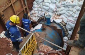 Explicación de Pam Jaya en el video del agua viral que el agua brota en el proyecto Jatiwaringin Galian Explicación de Pam Jaya en el video del agua viral que el agua brota en el proyecto Jatiwaringin Galian