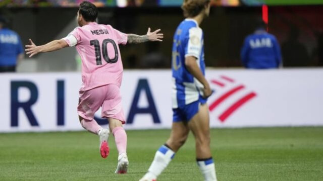 El objetivo Frank de Lionel Messi es el determinante, el Inter Miami Jalan FC Porto

