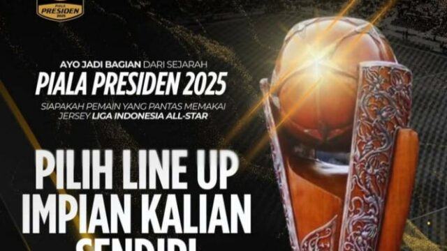 Cómo votar El jugador de la liga indonesia juega en la Copa Presidencial de 2025

