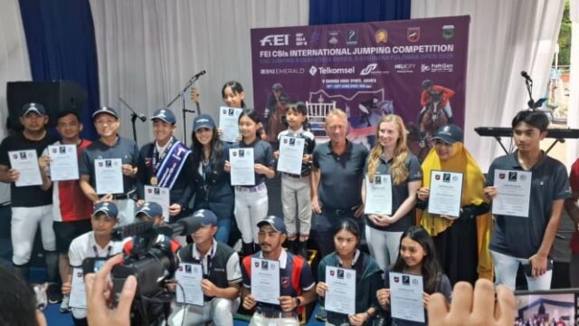 Colaboración de atletas de calidad internacional de Longines and Equinara

