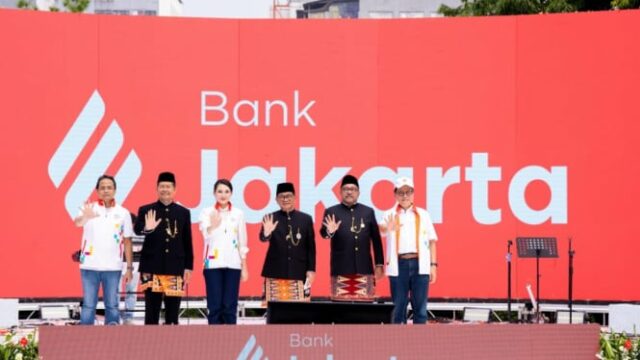 Pramono explica la filosofía del logotipo y el nuevo nombre del banco DKI se convierte en el banco de Yakarta

