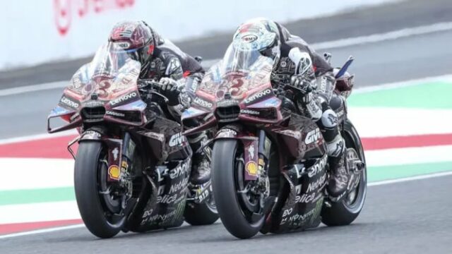 La razón por la cual Pecco Bagnaia era solo un espectador del duelo Márquez y derrotado por el equipo VR46

