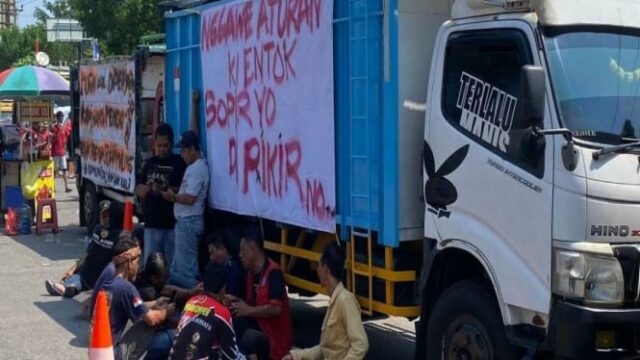 16 solicitudes completas de miles de conductores de camiones protestados con reglas de ODOL

