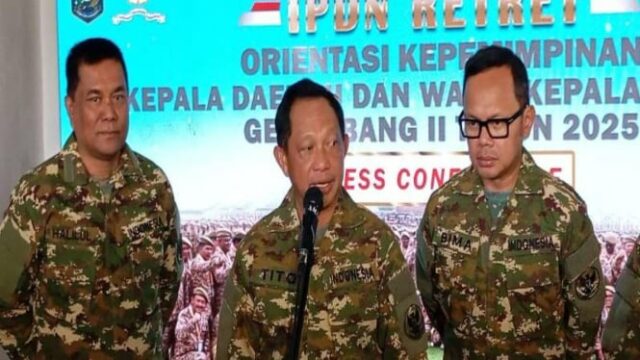 Dirección de Prabowo, Ministro de Asuntos Internos, Tito dijo que el Secretario de Indonesia se retirará a Magelang

