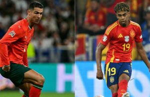 Información de transmisión en vivo de Portugal vs España, Final de la Liga de las Naciones de la UEFA: ¿Dónde ver Ronaldo, Yamal Play? Alineaciones predichas Información de transmisión en vivo de Portugal vs España, Final de la Liga de las Naciones de la UEFA: ¿Dónde ver Ronaldo, Yamal Play? Alineaciones predichas