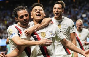 View: Argentina midfielder Echeverri scores of beautiful free kick, earns praise from Guardiola View: Argentina midfielder Echeverri scores of beautiful free kick, earns praise from Guardiola